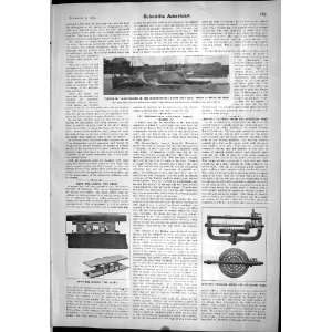 Scientific American 1904 Napier Ii Motor Boat Race Quoin Locking Type 