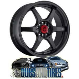   16x7 Konig wheels Backbone Black/Machine Spoke wheels rims Automotive