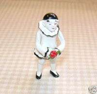 Warwick Standing Pierrot/Mime DOLLHOUSE Miniatures  