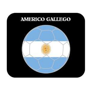  Americo Gallego (Argentina) Soccer Mouse Pad Everything 