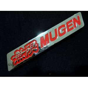 New Mugen Logo Grill Grille Emblem (UNIVERSAL FITMENT FOR ALL VEHICLES 