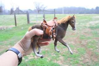 Miniature Dollhouse warmblood Horse Classic handsculpted OOAK 112 