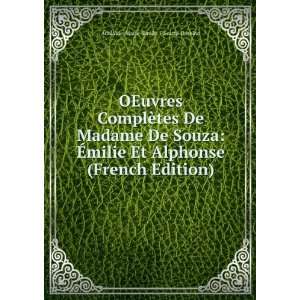   (French Edition) AdÃ©laÃ¯de Marie Emilie F Souza Botelho Books