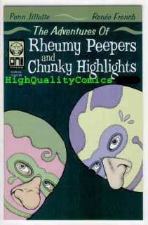 ADVENTURES of RHEUMY PEEPERS & CHUNKY HIGHLIGHTS #1(  