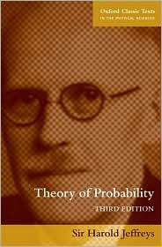 Theory of Probability, (0198503687), Harold Jeffreys, Textbooks 