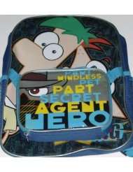   & Ferb Backpack with Detachable Lunch Box Kids Travel Back Pack