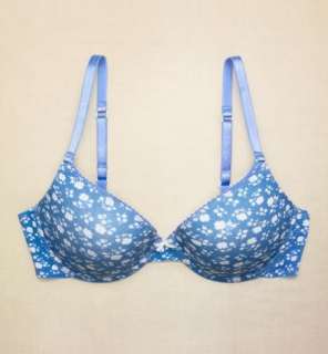 NWT Aerie Paige Printed Cotton Push up Bra Size 36 C  