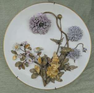 19th C. Raby & Callowhill Royal Worcester Wall Plaque  