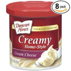Duncan Hines Creamy Home Style Cream Cheese Frosting, 16 Ounce (Pack 