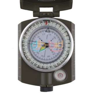 Hiking Camping Military Walking Metal Army Lens Map Survival Compass 