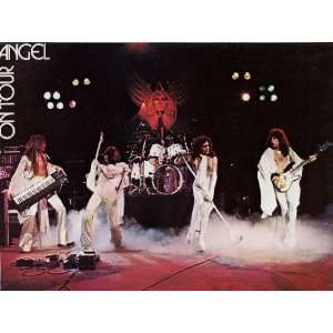  Angel 1977 on Earth Tour Concert Poster/program 