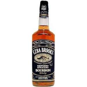  Ezra Brooks Bourbon Kentucky Straight 90@ 750ML Grocery 