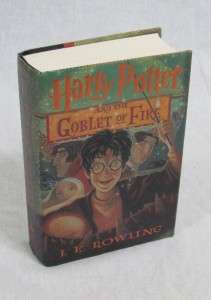   The Goblet Of Fire Hardcover Book ~ 1st Edition 9780439139595  