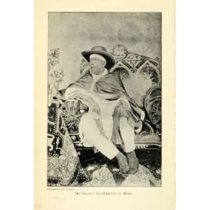  1906 Print Ancient Ethiopian Empire Abyssinia Ethiopia 