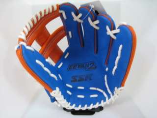 SSK The Pro 12 Fielder Baseball Glove Blue Orange RHT  