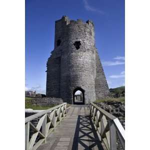   Gatehouse Remains of Norman Castle by Neil Setchfield, 48x72 Home
