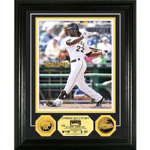  Pittsburgh Pirates Andrew McCutchen 24KT Gold Coin Photo 