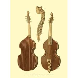  Antique Violas I by William Gibb 10x13