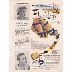  Flexiclogs Fashion Footwear For Women 1952 Original Vintage 
