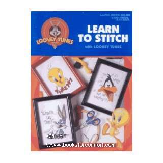   Looney Tunes Cross Stitch Booklet Warner Bros Arts, Crafts & Sewing