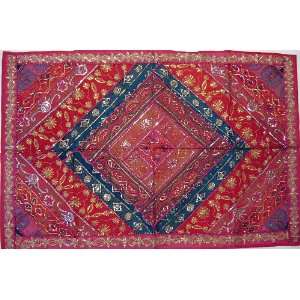   Sitara Vintage Sari Tapestry Wall Hanging 60X40