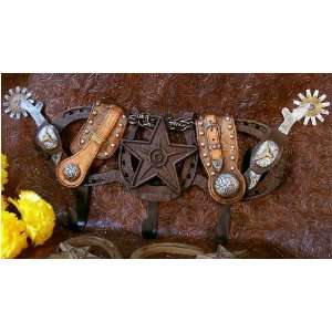  Old West 3 Hook with Holster Spurs, Stars Sports 