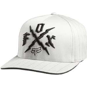 Fox Racing Big Vinnie Mens Flexfit Sports Wear Hat/Cap   Color Grey 