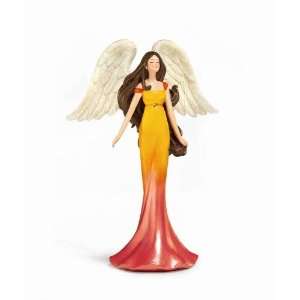 Healing Angel Figurine   Gemstone Healing Powers, Amber, Protection 