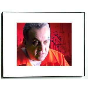  Sopranos Autographed Vince Curatola Signed Johnny Sack 
