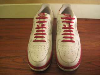 Nike 82 air force 1 white / red mens shoes size 13  
