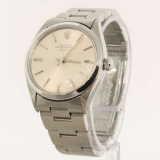 Stunning Mens Rolex Oyster Perpetual Air King Stainless Steel 