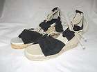 Patricia Green Jordan Black Wedge 7 M New with Defect 5