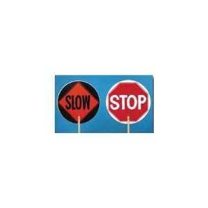  Stop/Slow Traffic Control Paddle WIth 10 Handle
