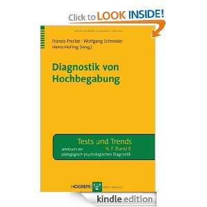 Diagnostik von Hochbegabung (German Edition) Tanja Gabriele Baudson 