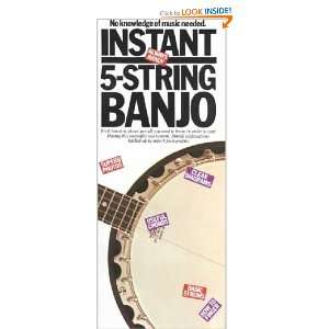  Instant 5 String Banjo Fred Sokolow Books
