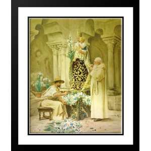 Vibert, Jehan Georges 28x34 Framed and Double Matted Preparations for 