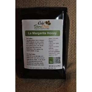 Cafe Pura Vida La Margarita Honey Whole Bean Coffee, 12 Ounce Bag 