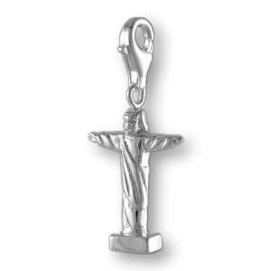   on pendant christus jesus statue Rio De Janeiro sterling silver 925