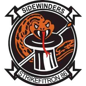  US Navy VFA 86 Sidewinders Squadron Decal Sticker 3.8 