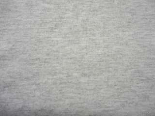 New Cotton Knit Jersey Fabric Lt. Heather Gray BTY  