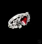 Alchemy Gothic Betrothal Ring  