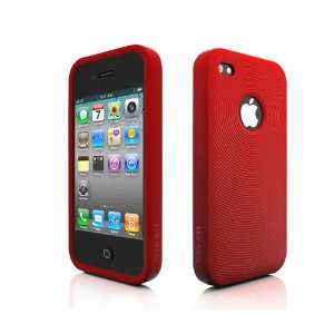  more. Swirling Series Silicone Case for iPhone 4 (Red 