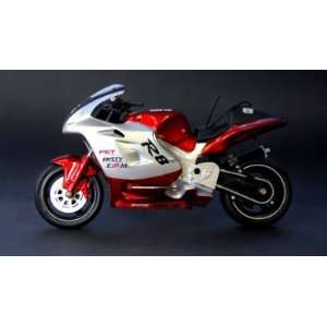   Scale R8 MotorBike Remote Control Electric Red Version Toys & Games