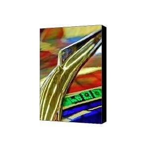  1941 Willys Chopped Gasser Pickup Hood Ornament Canvas 