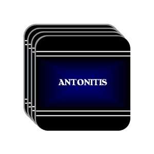  Personal Name Gift   ANTONITIS Set of 4 Mini Mousepad 