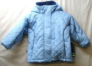 Rawik Kids Alexis Snow Ski Jacket Size 8 Lt. Blue NEW  