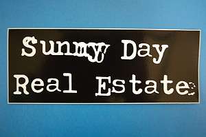 Sunny Day Real Estate Sticker (S276)  