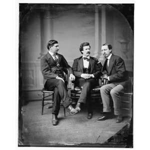   George Alfred Townsend on right, David Gray on left