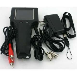 LCD Monitor CCTV Security Camera Video Test Tester  