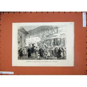   1880 Afghan War Shor Bazaar Cabul Looted Street Scene